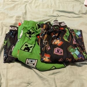 3 for $15 Minecraft pj pants size 10/12